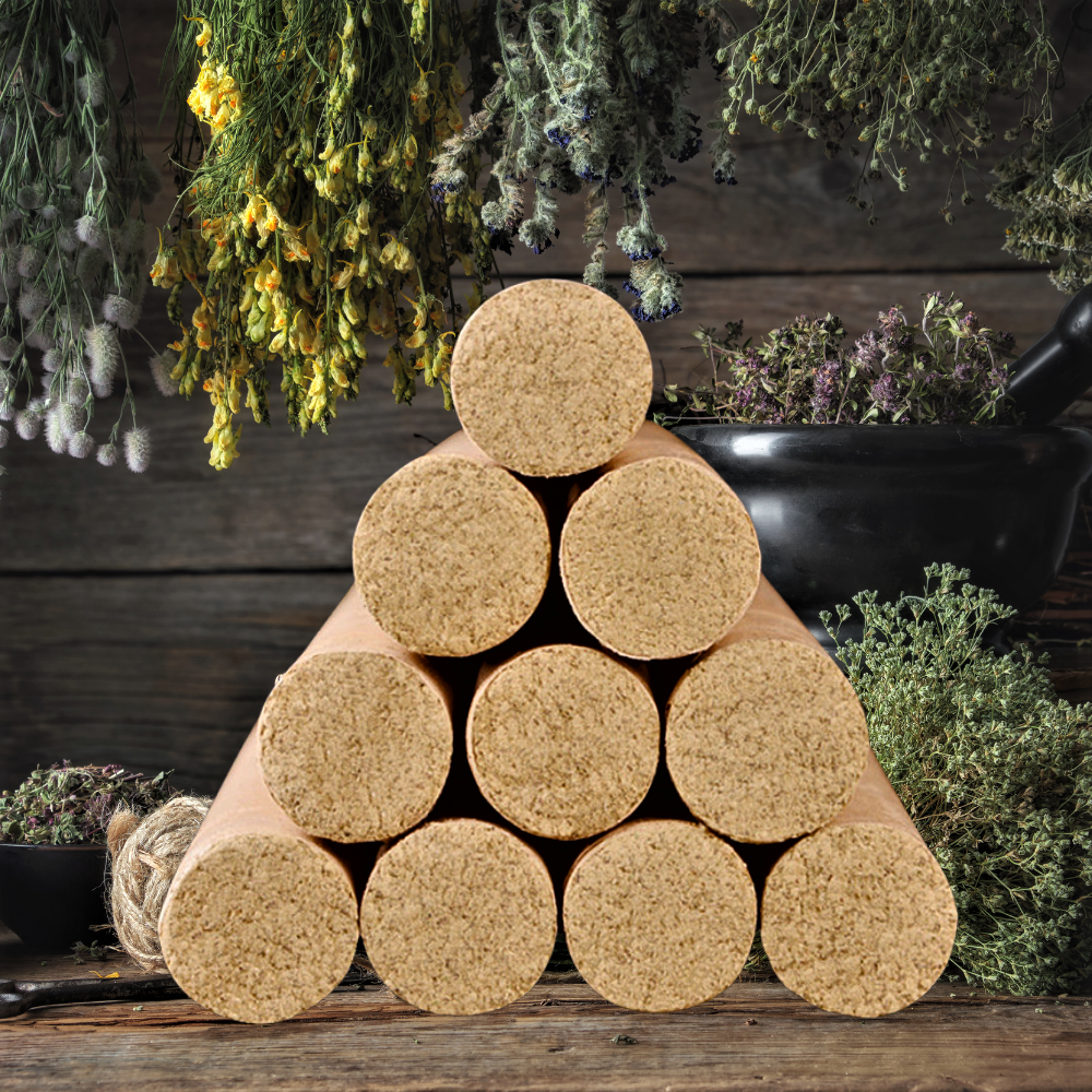 Set di 10 candele di Moxa