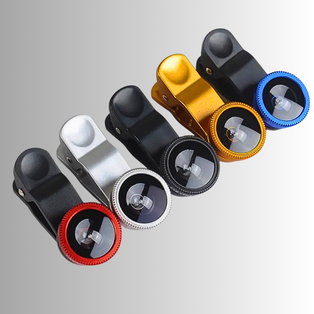 Obiettivo Universale per Smartphone 3 in 1
