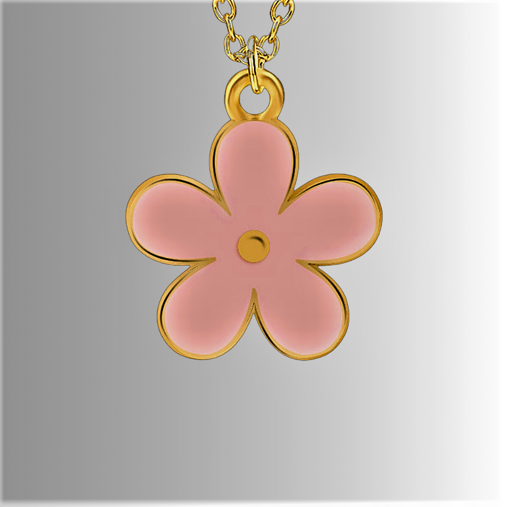 Collar "Flor de primavera" Dale color a tu vida 