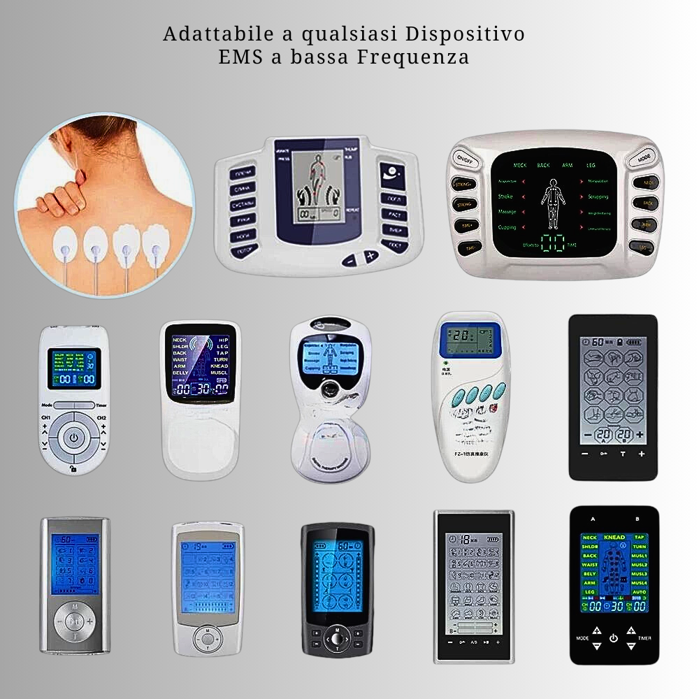 Replacement Electrodes for EMS Electrostimulators 