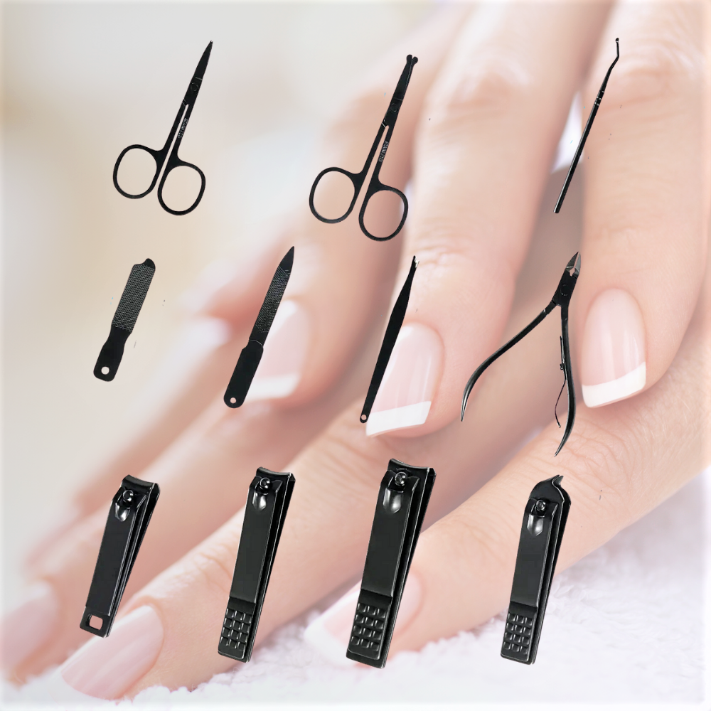 Set di 26 accessori per Manicure, Pedicure e Viso
