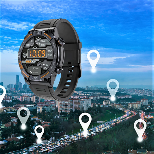 Reloj inteligente GlamLuxe con tecnología de vanguardia
