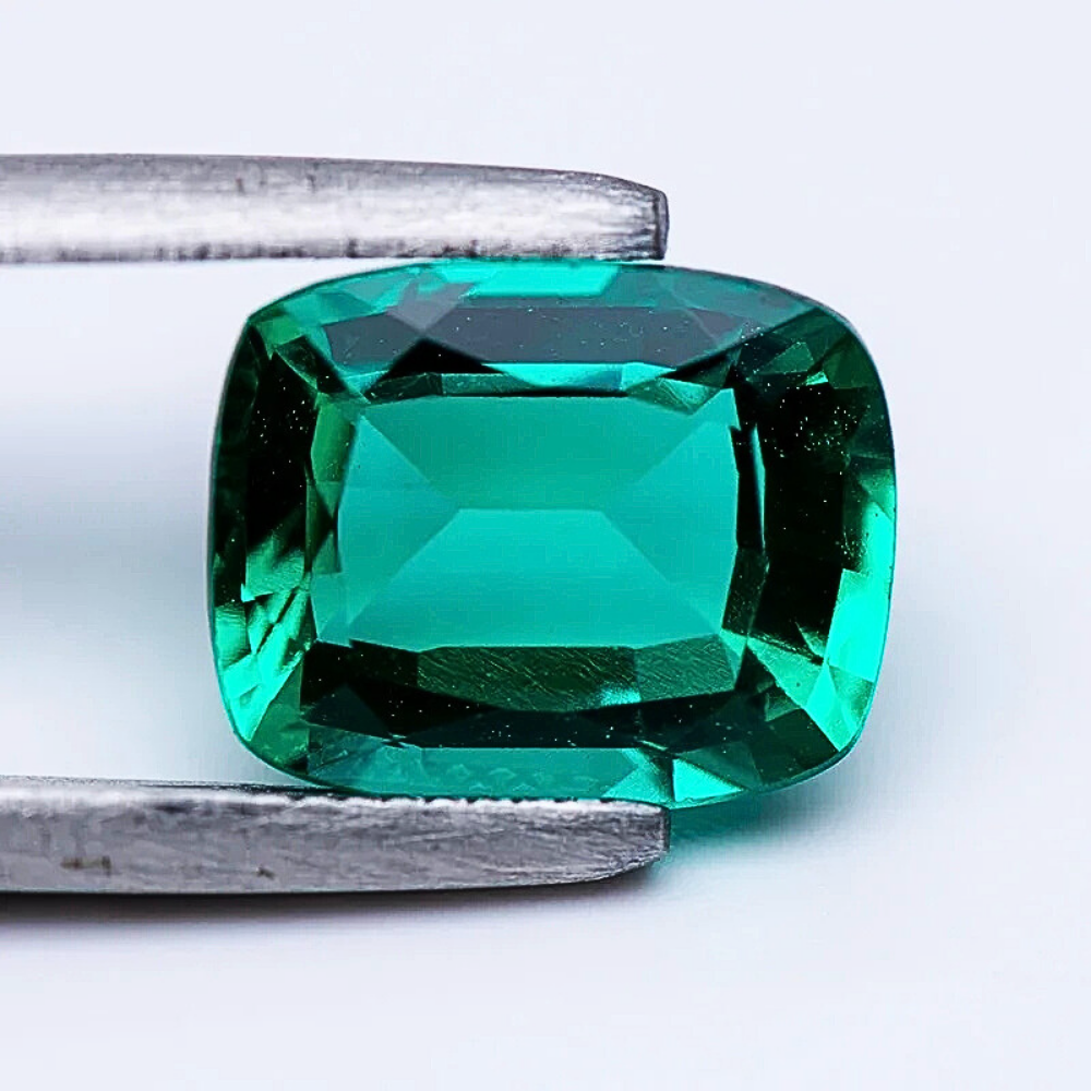Smeraldo Colombiano Taglio Cuscino Allungato