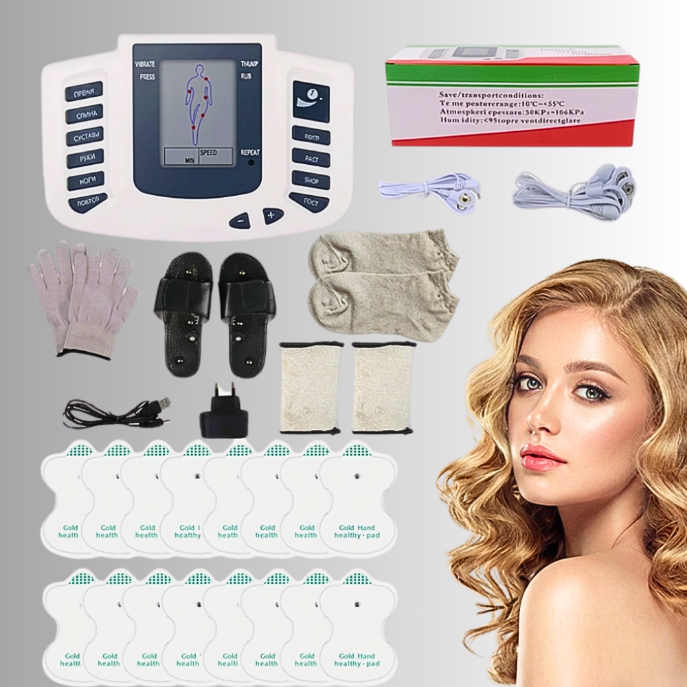 Set Professionale di Elettrostimolazione EMS