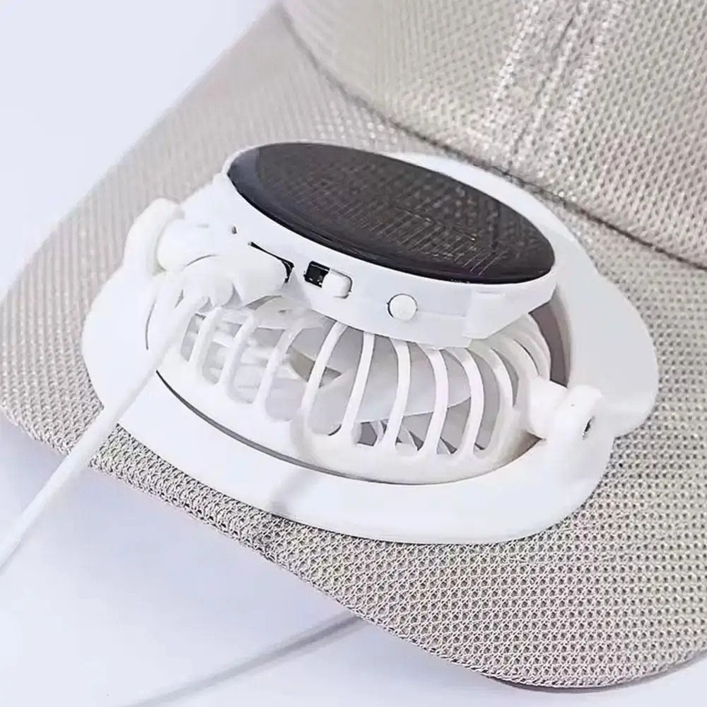 Cappellino con Ventola ad Energia Solare