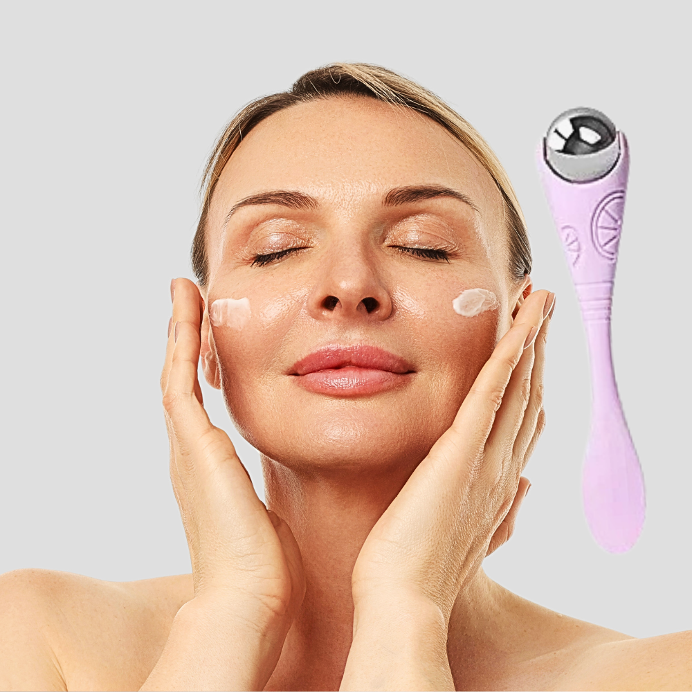 Rullo per Massaggio Perioculare 2 in 1