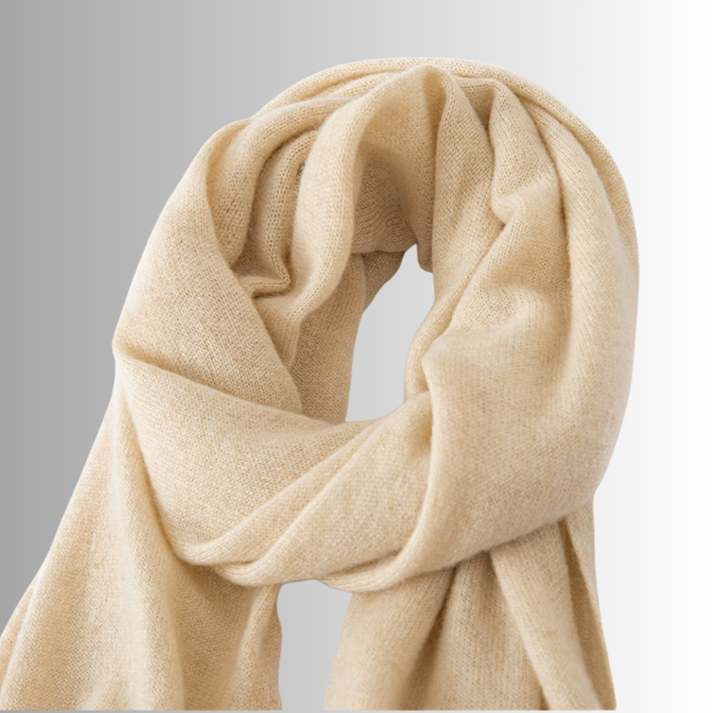 Sciarpa in Puro Cashmere in Tinta Unita