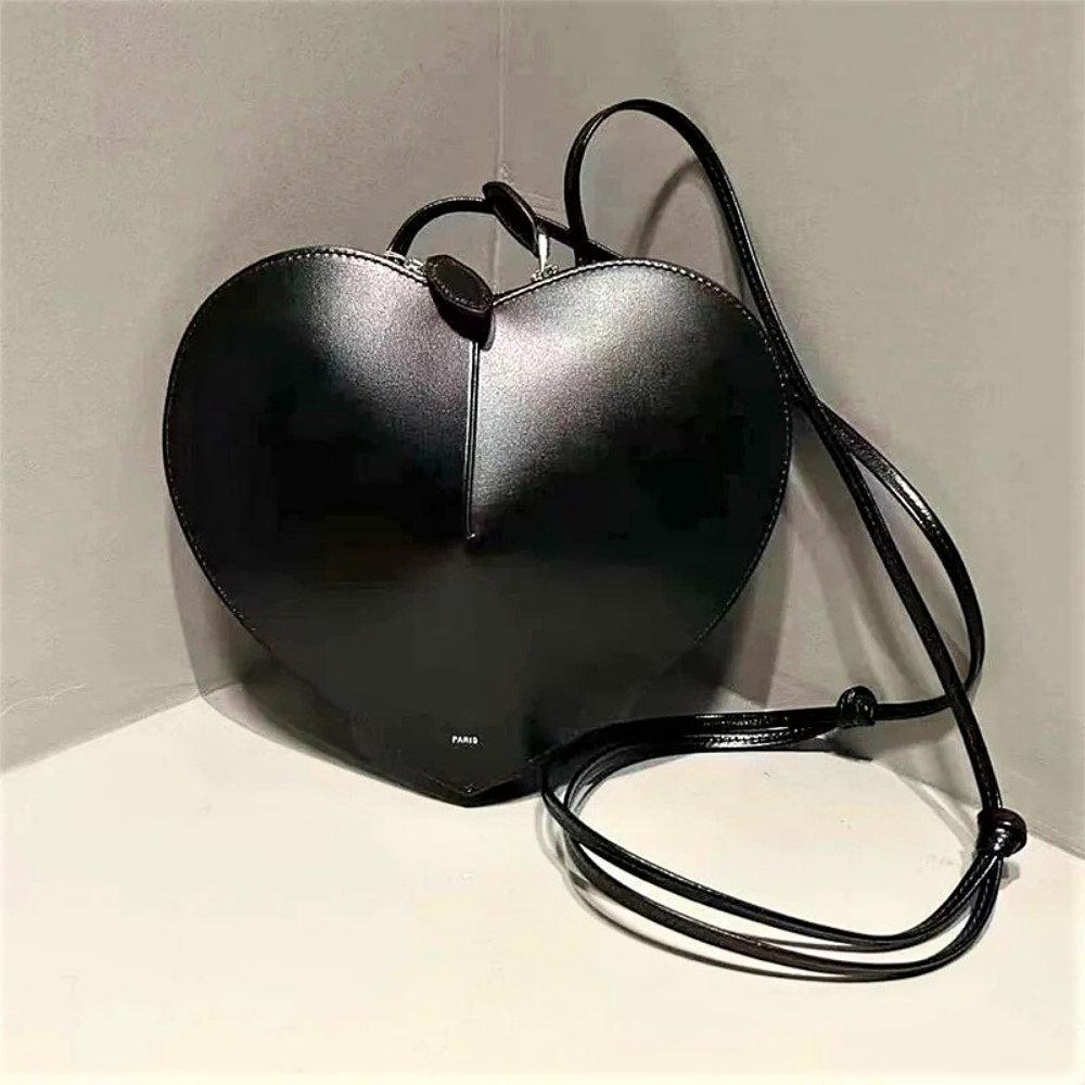 Borsetta a Cuore in Similpelle di Alta Qualità