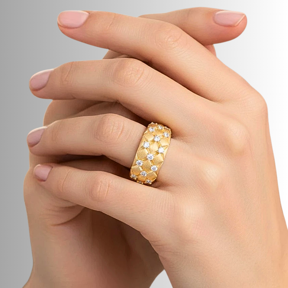 Fascia Trapuntata con Moissaniti