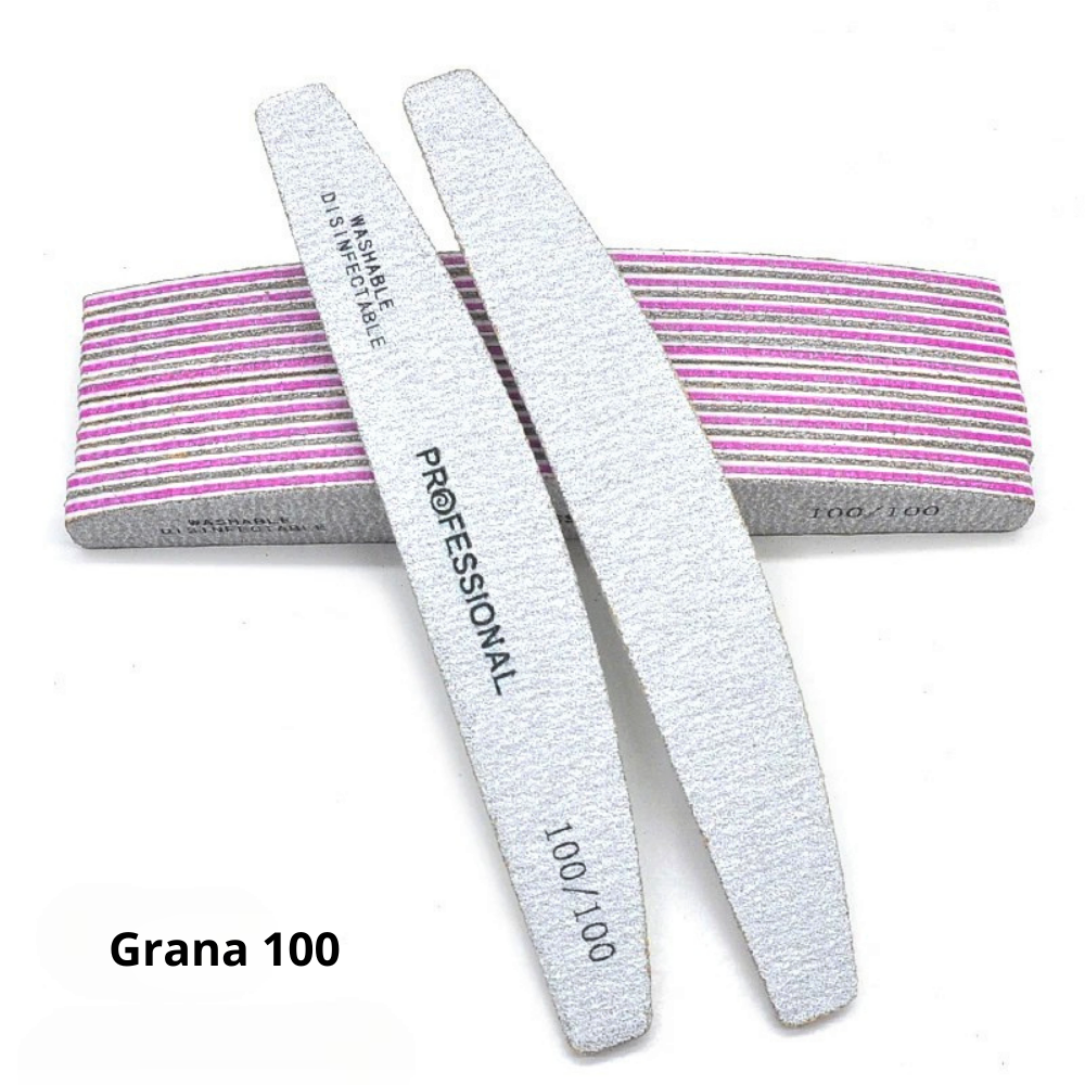 Set di 10 Limette per Manicure e Pedicure