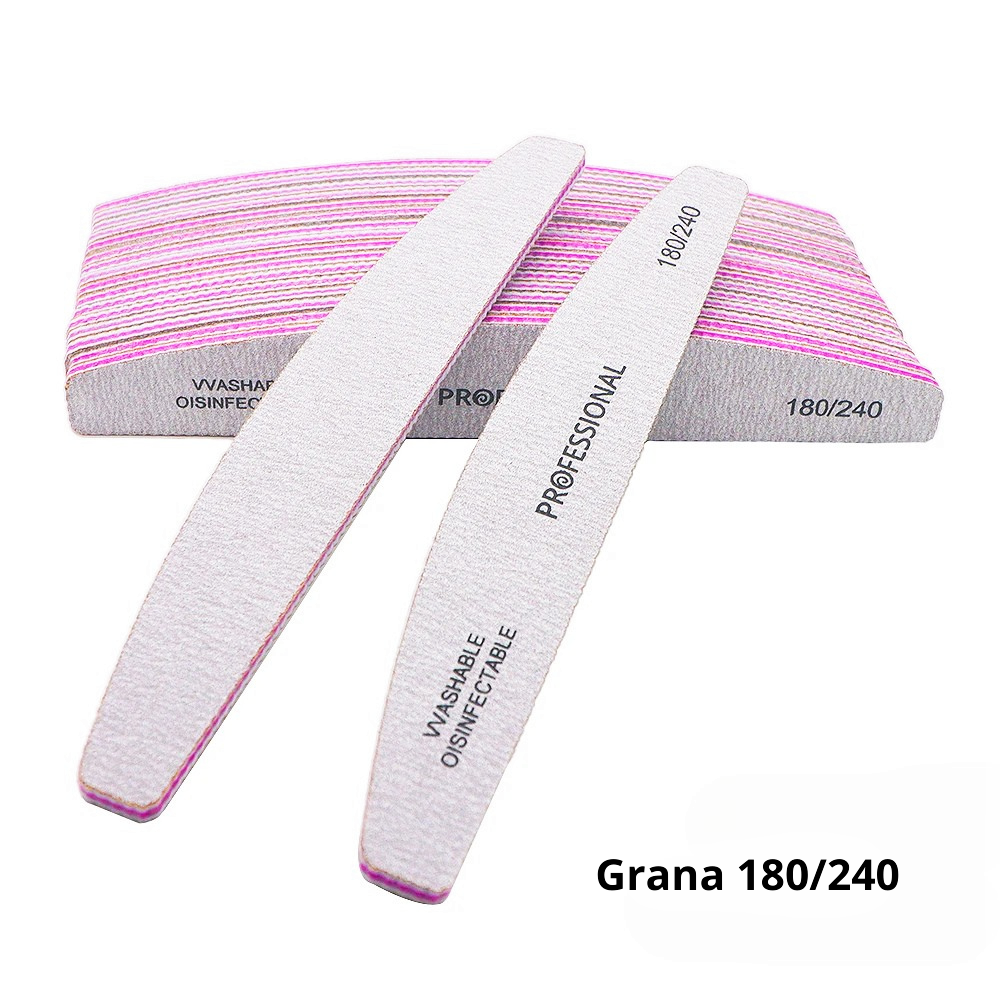 Set di 10 Limette per Manicure e Pedicure