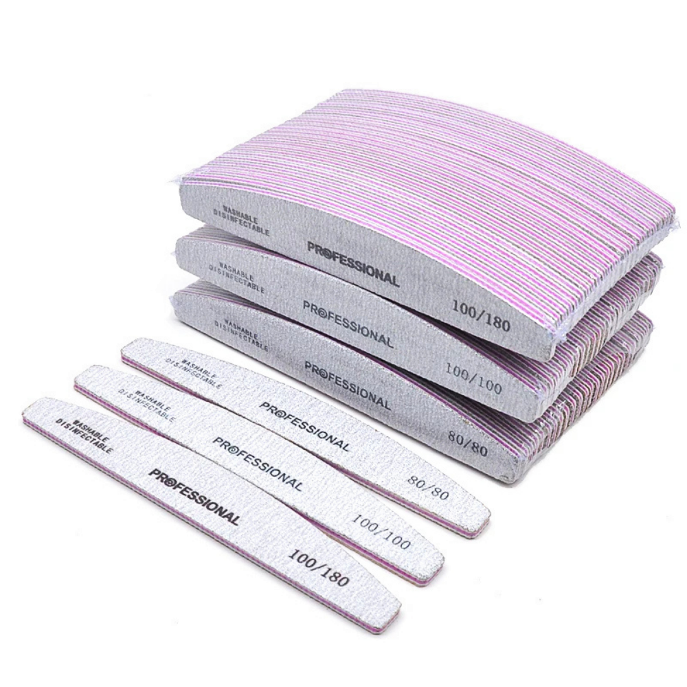 Set di 10 Limette per Manicure e Pedicure