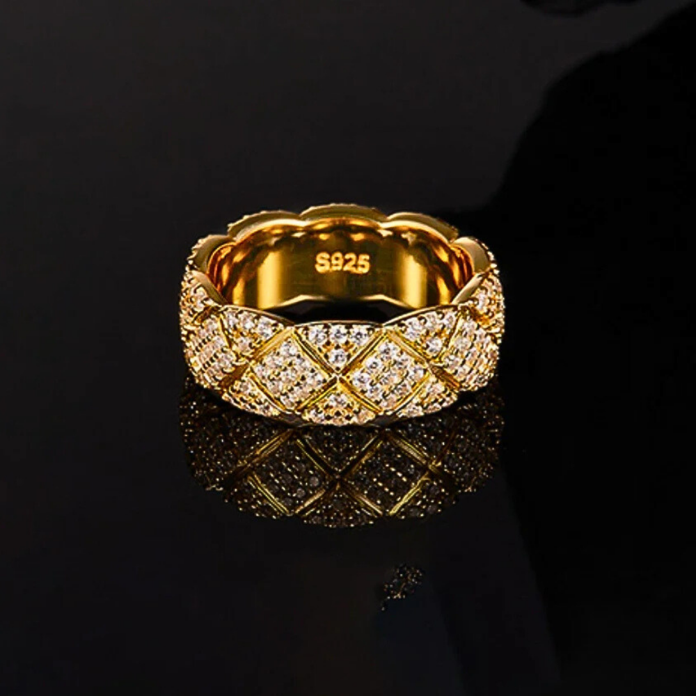 Fascia con Moissaniti D Color per ct 1,53