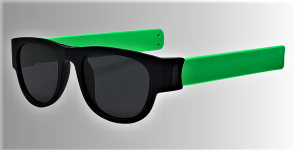 Gafas de sol polarizadas y plegables en la muñeca