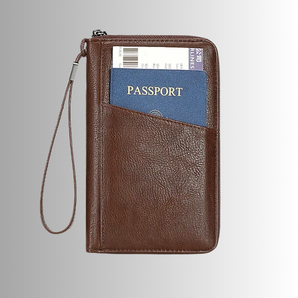 Organizer da Viaggio con Schermatura Anticlonazione