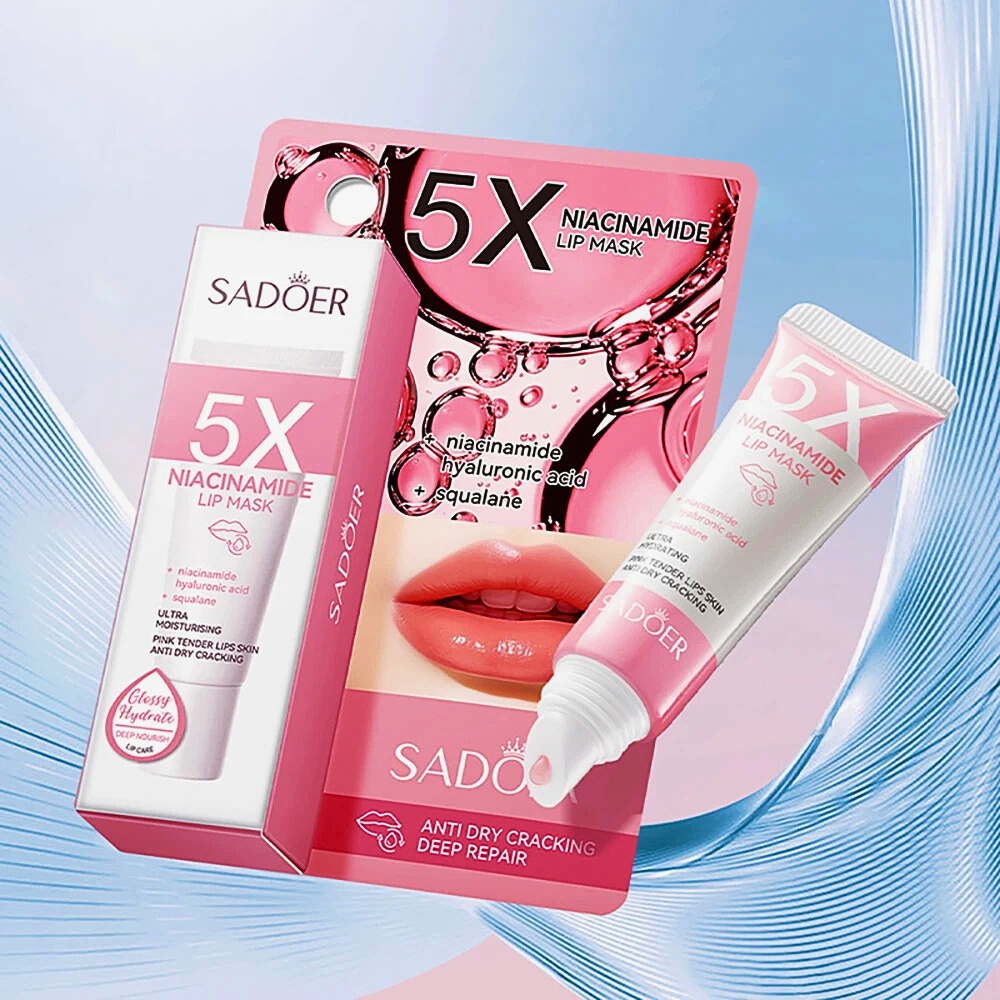 Maschera Labbra Rimpolpante alla Niacinamide 5X