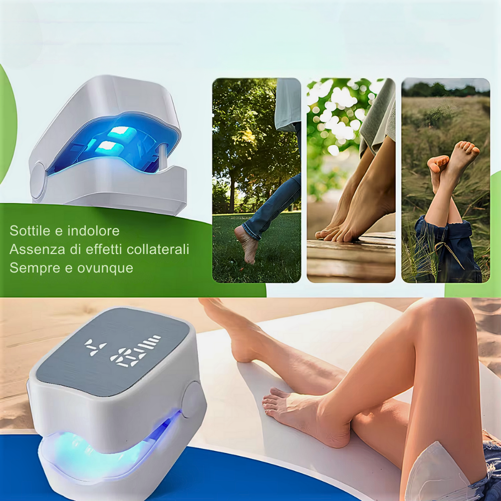 Dispositivo a LED Fotonici & Infrarossi per la Cura delle Unghie
