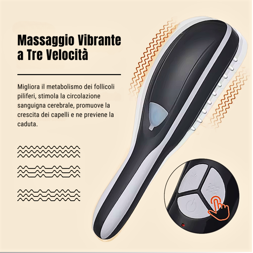 Spazzola per Fotobiostimolazione 3 in 1