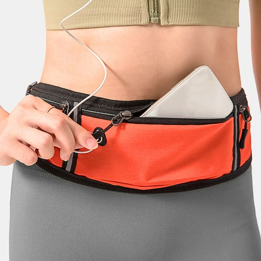 Marsupio per Runner con Strisce Fluorescenti