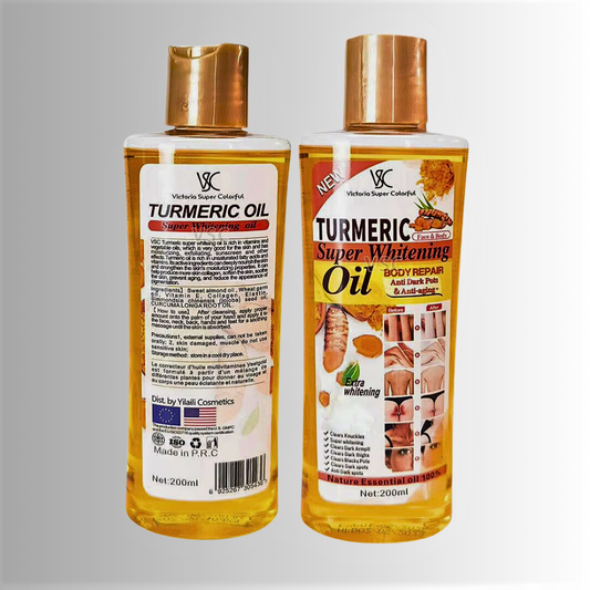 Olio 100% BIO di Curcuma con Collagene ed Elastina