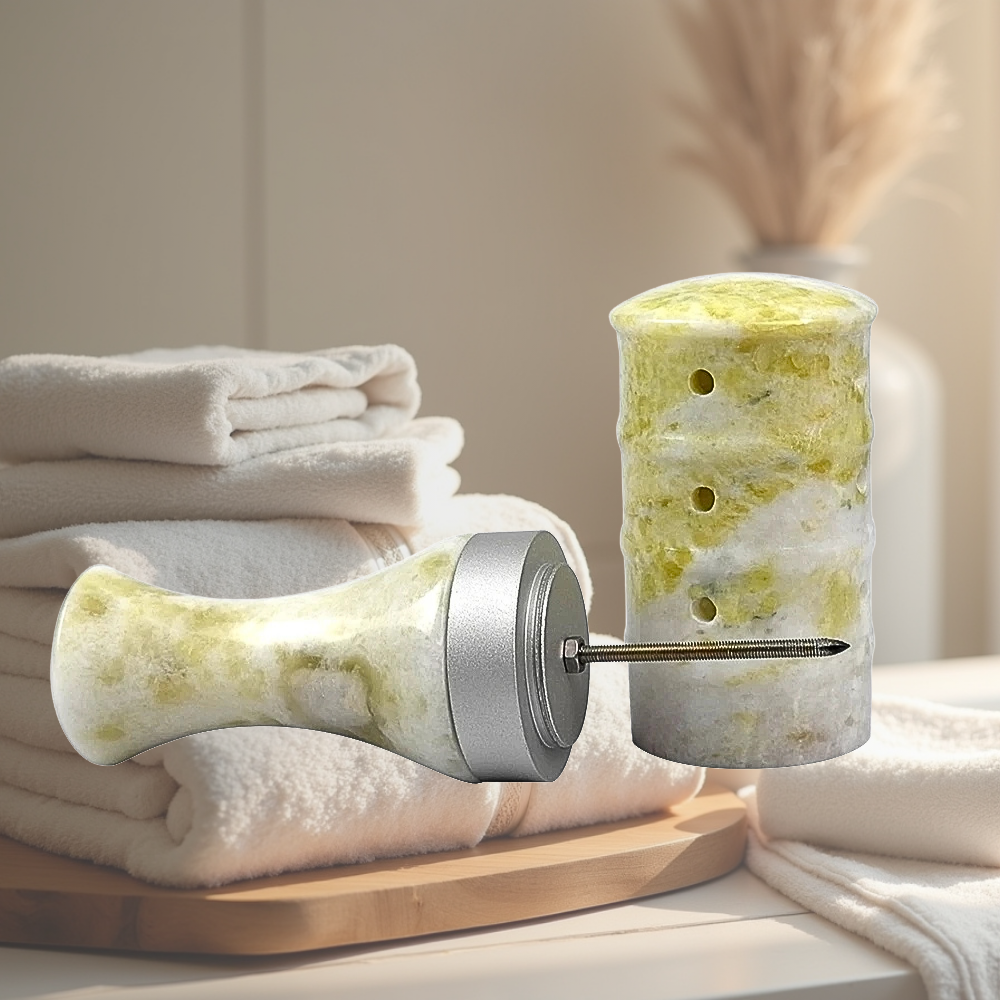 Braciere per Moxibustione in Giada Naturale