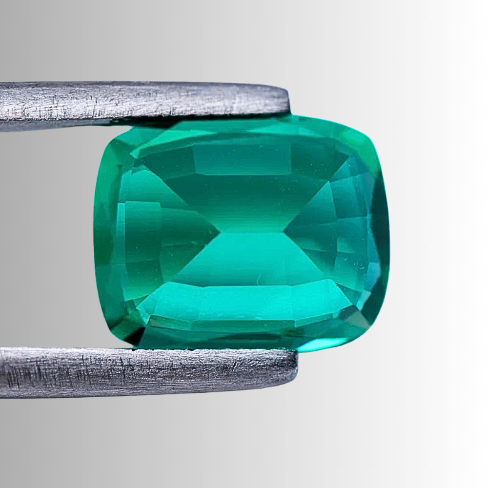 Smeraldo Colombiano Taglio Cuscino Allungato