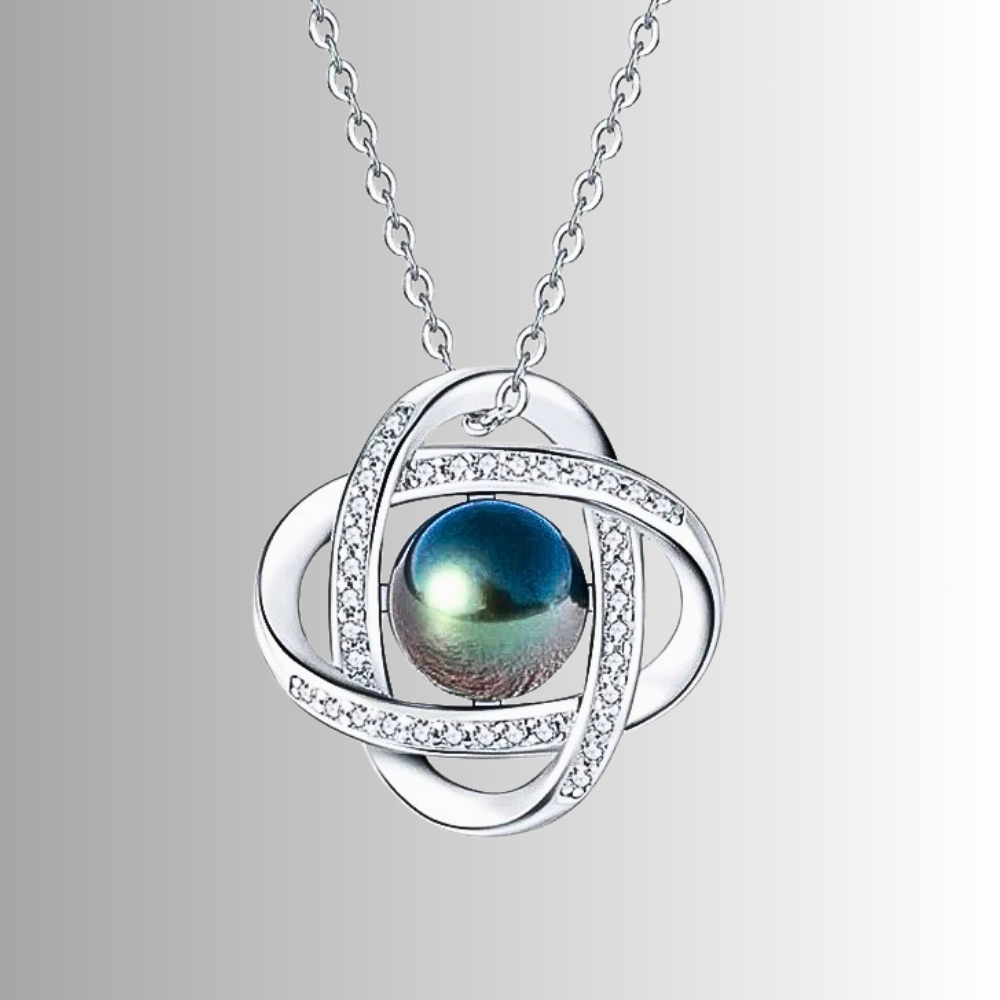 Mini Collezione di Collane con Moissaniti e Perle Naturali di Tahiti