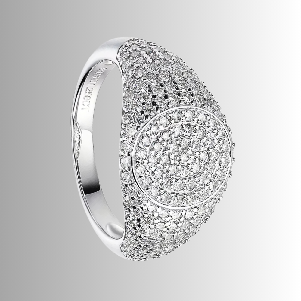 Fascetta a Pavè con Moissaniti per ct 2,56