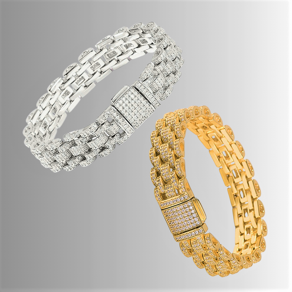 Bracciale a Cavallotti con Moissaniti