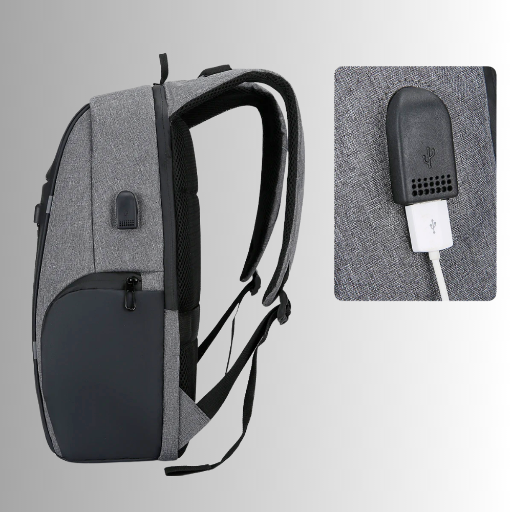 Zaino a Grande Capacità con Porta USB