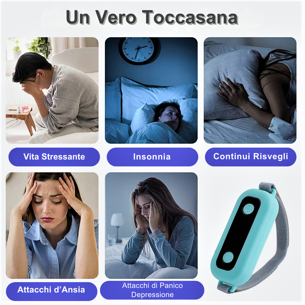 Dispositivo contro Ansia, Insonnia e Russamento