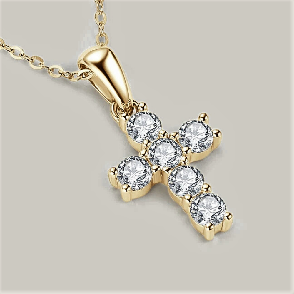 Collana "Croce di Luce" – Simbolo Eterno, Eleganza Contemporanea