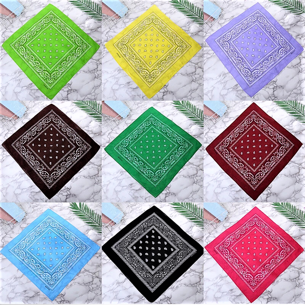 Bandana Stampa Paisley in Puro Cotone 100%