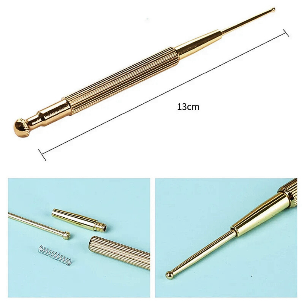 Penna in Ottone per Agopressione