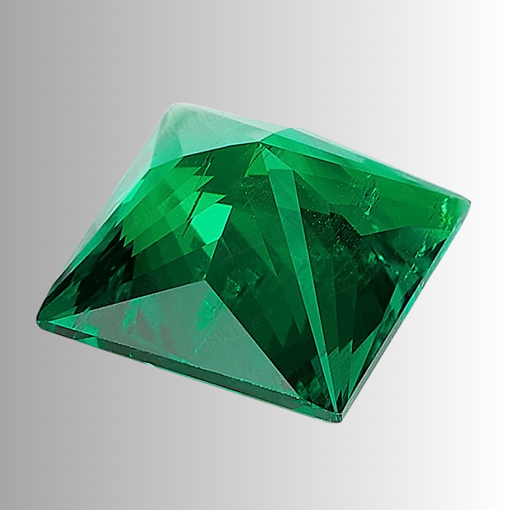 Smeraldi Colombiani Lab Grown Taglio Princess