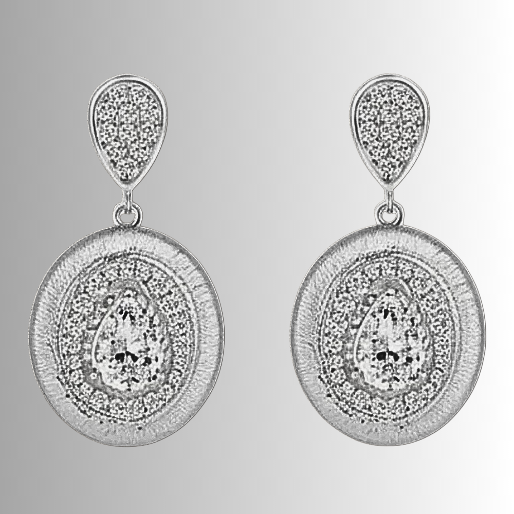 Orecchini Pendenti con Moissaniti Taglio Goccia per ct 1,50