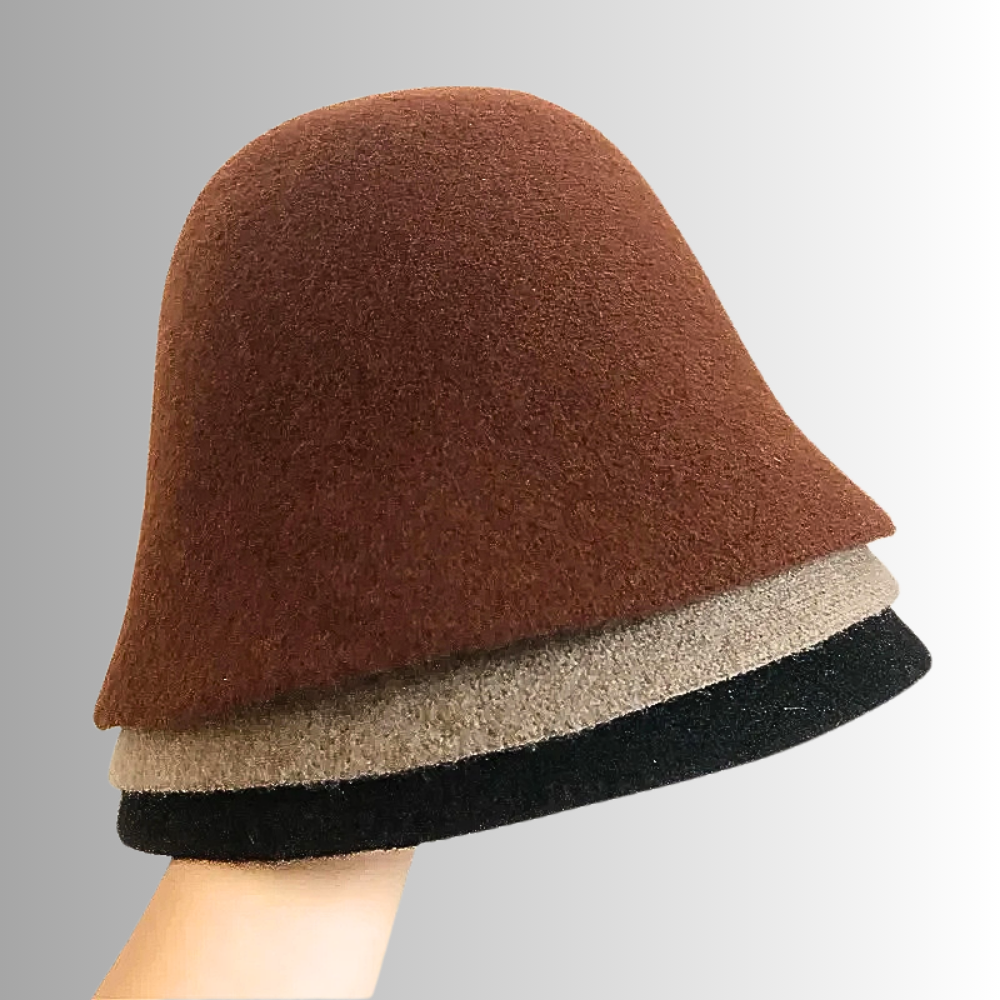 Cappello a Secchiello in Misto Lana