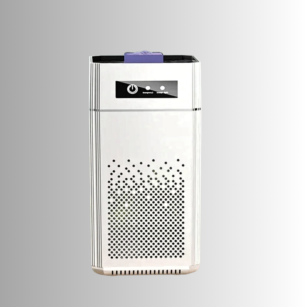 Mini Purificatore d’Aria a Ioni Negativi e Filtro HEPA H12
