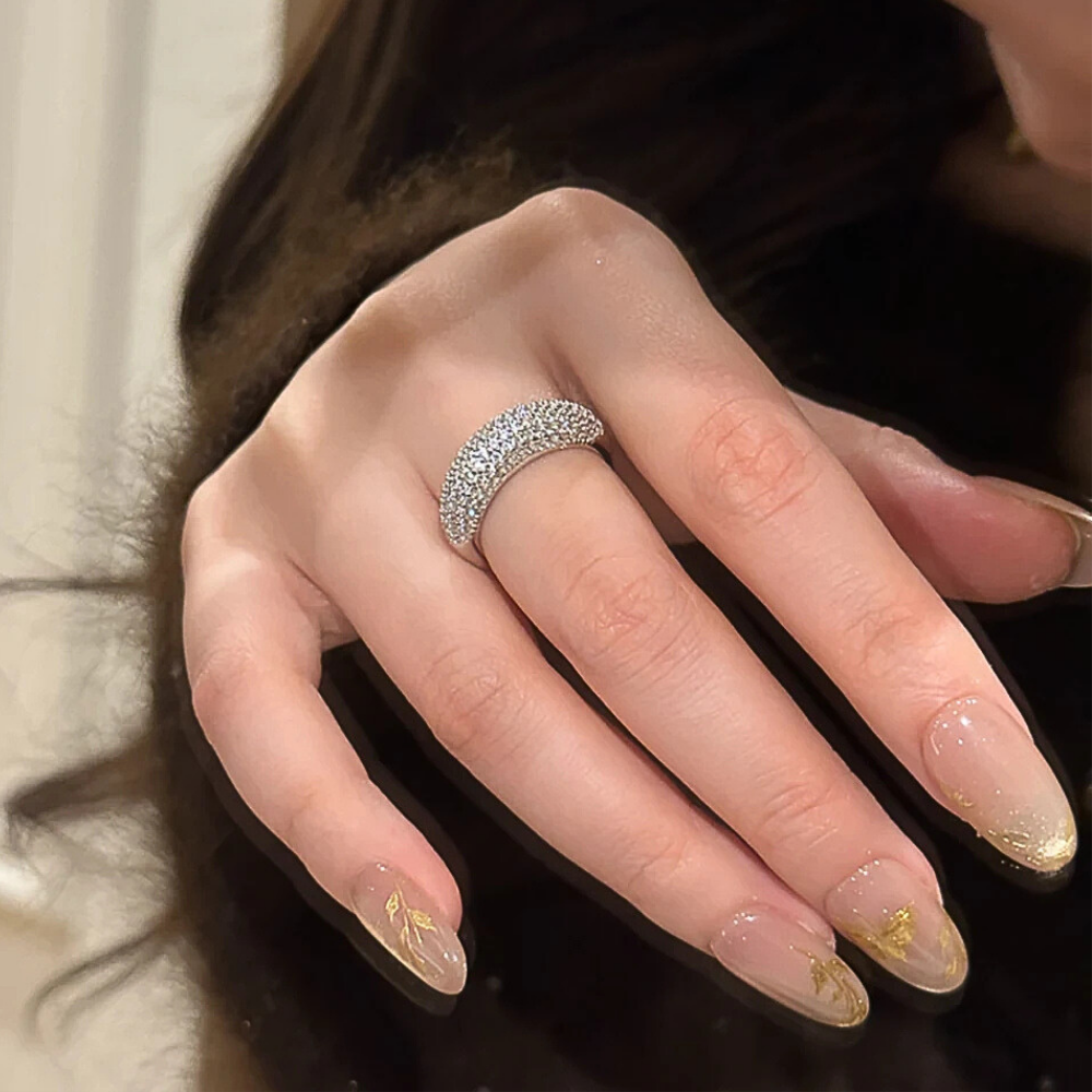 Fascetta con Moissaniti per ct 1,00