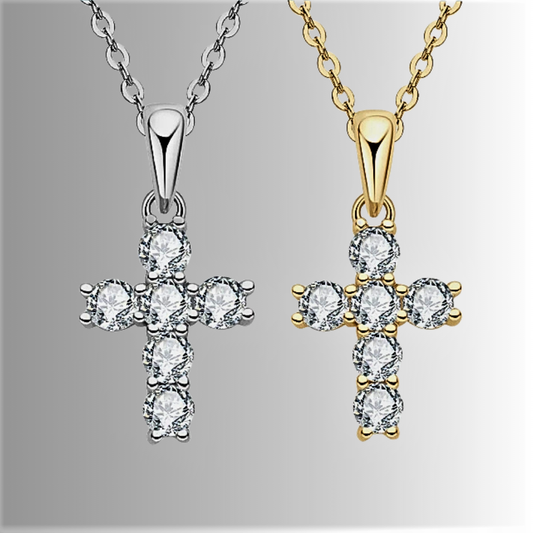 Collana "Croce di Luce" – Simbolo Eterno, Eleganza Contemporanea