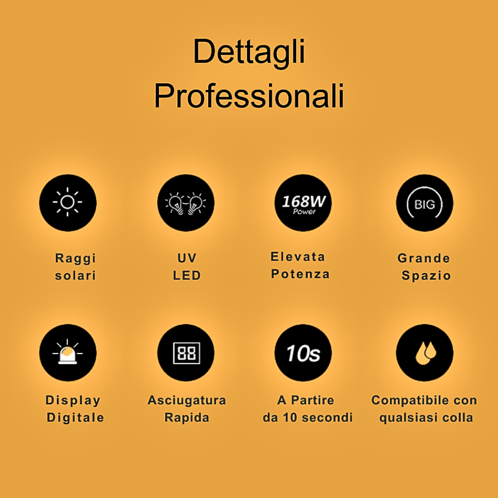 Lampada a Led Touch Screen per Manicure Professionale