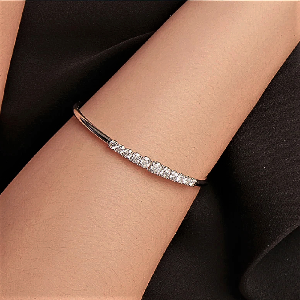 Bracciale Rigido con Moissaniti per ct 3,60