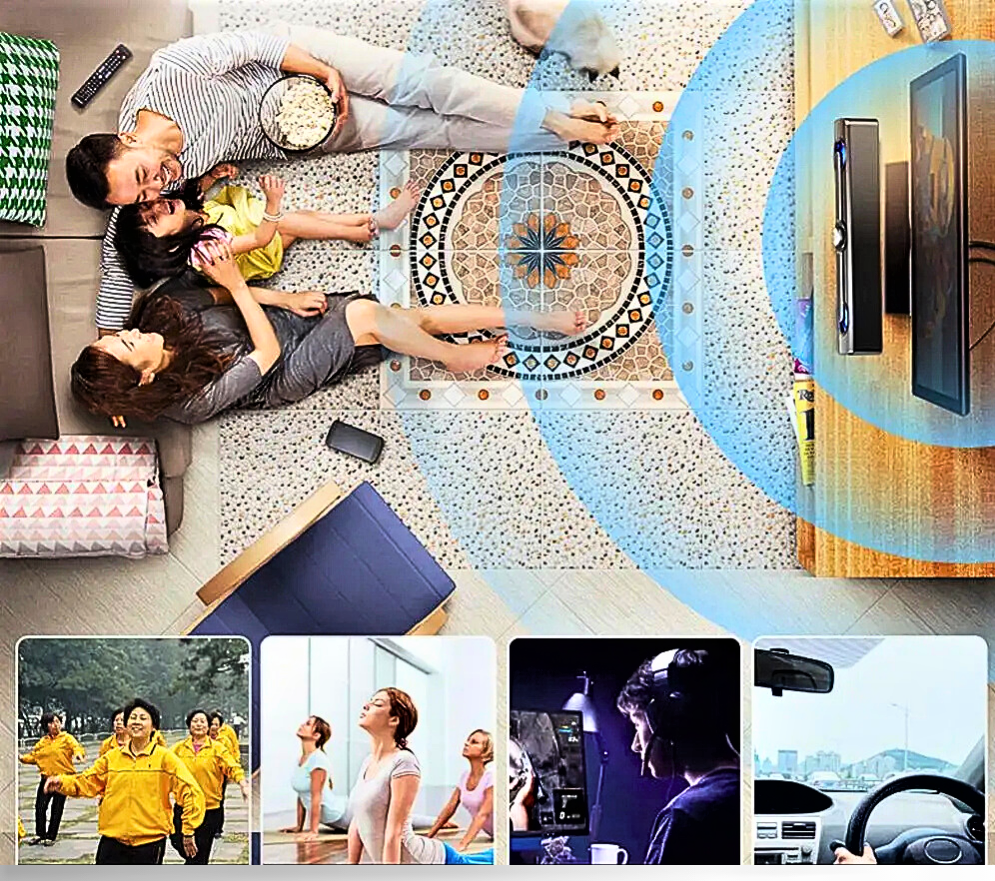 Autoparlante Home Theater 9D per Effetti Stereo Cinematografici