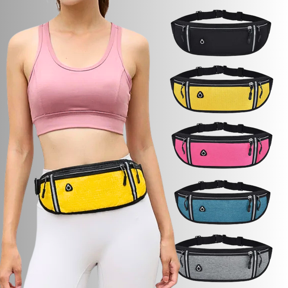 Marsupio per Runner con Strisce Fluorescenti