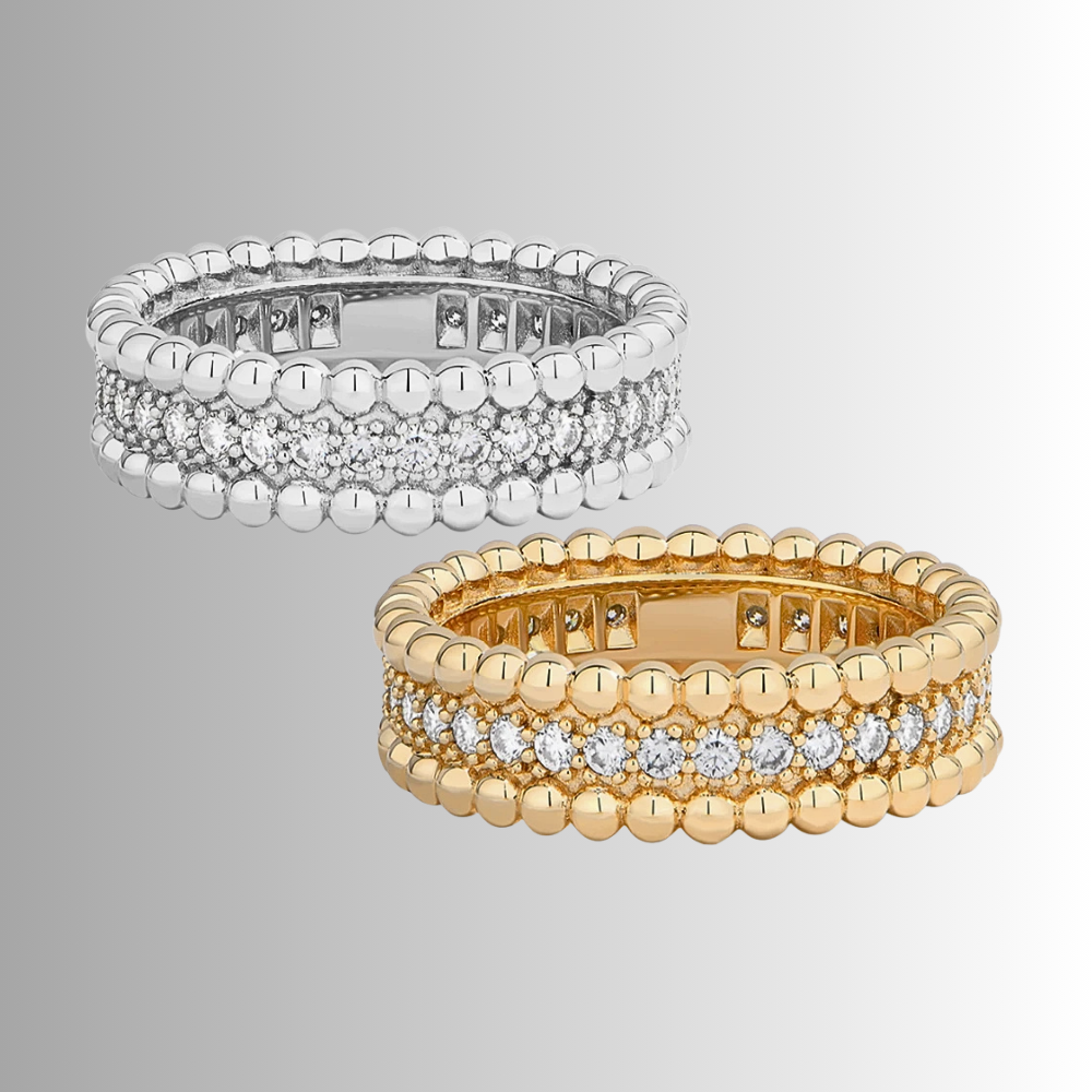 Fascetta con striscia di Moissaniti