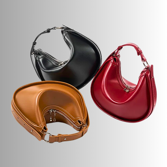 Borsa Hobo in Vera Pelle di Vitellino