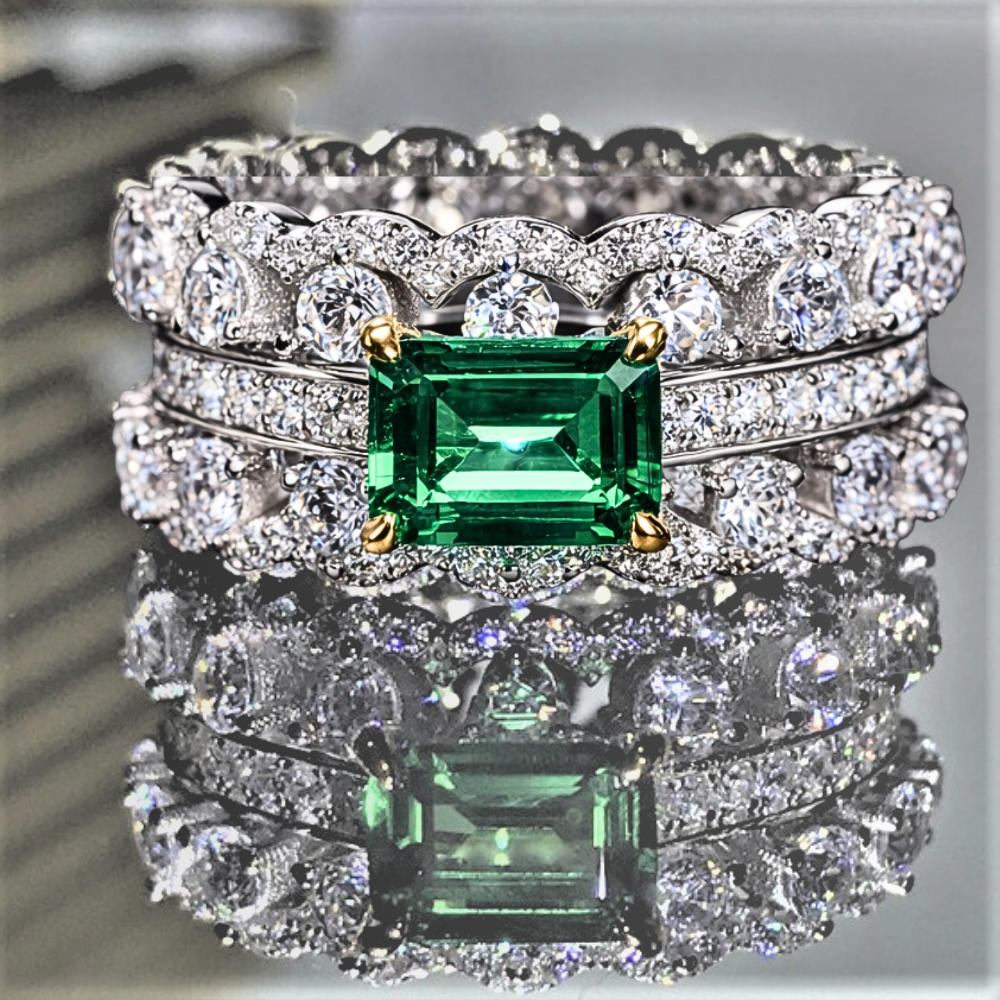 Banda "Green Hope" de GlamLuxe 