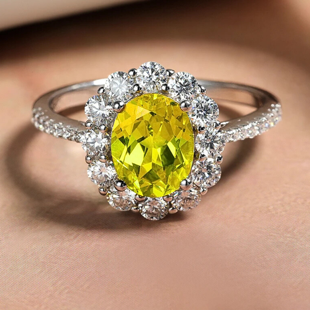 Mini Collezione di Anelli con Gemme Premium e Moissaniti D Color