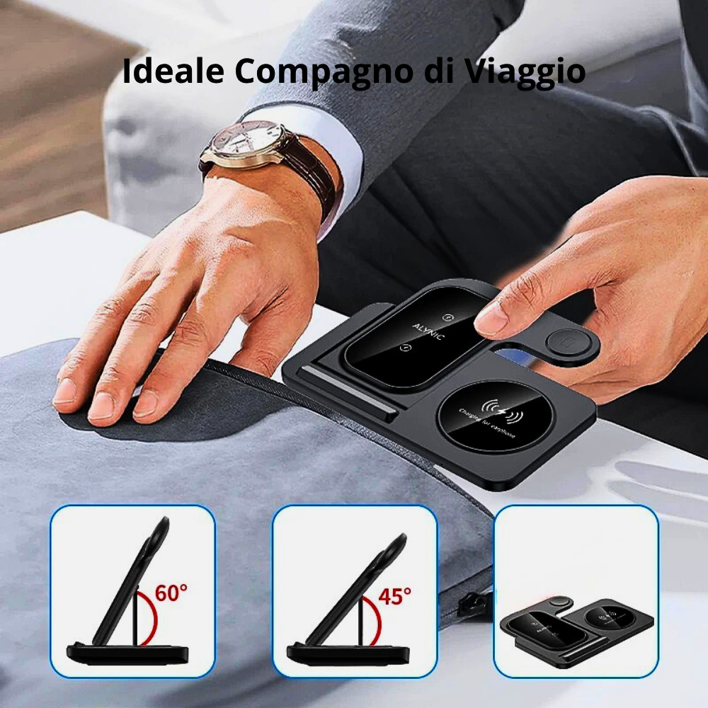 Stazione di Ricarica Wireless da 300W per dispositivi Apple