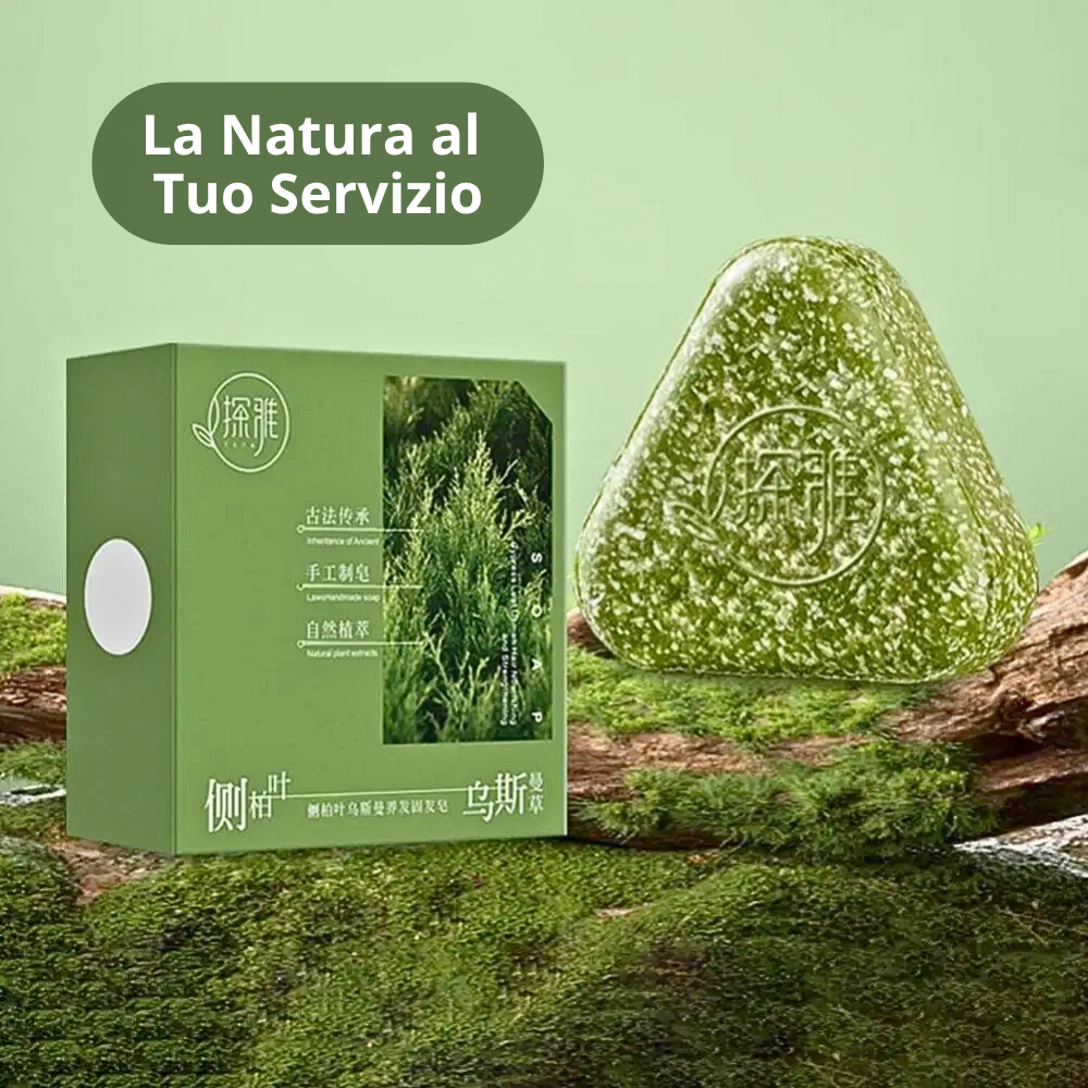 Shampoo Solido Fitoterapico alle 18 Erbe Medicinali
